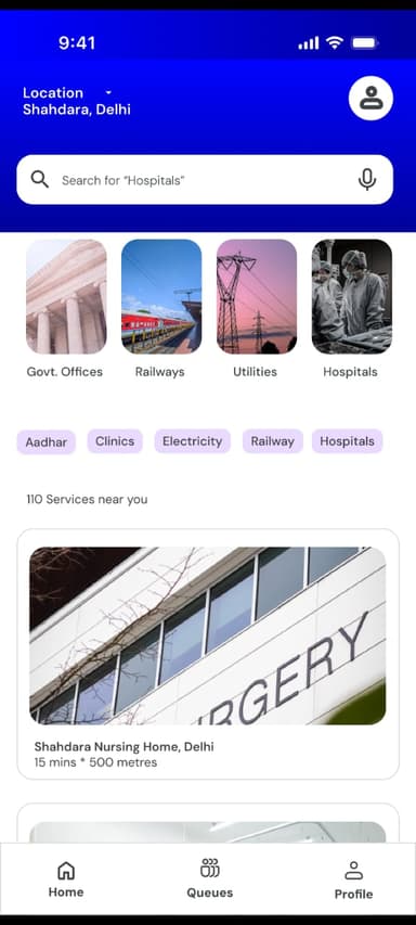 Silent Queue- Queue Management App